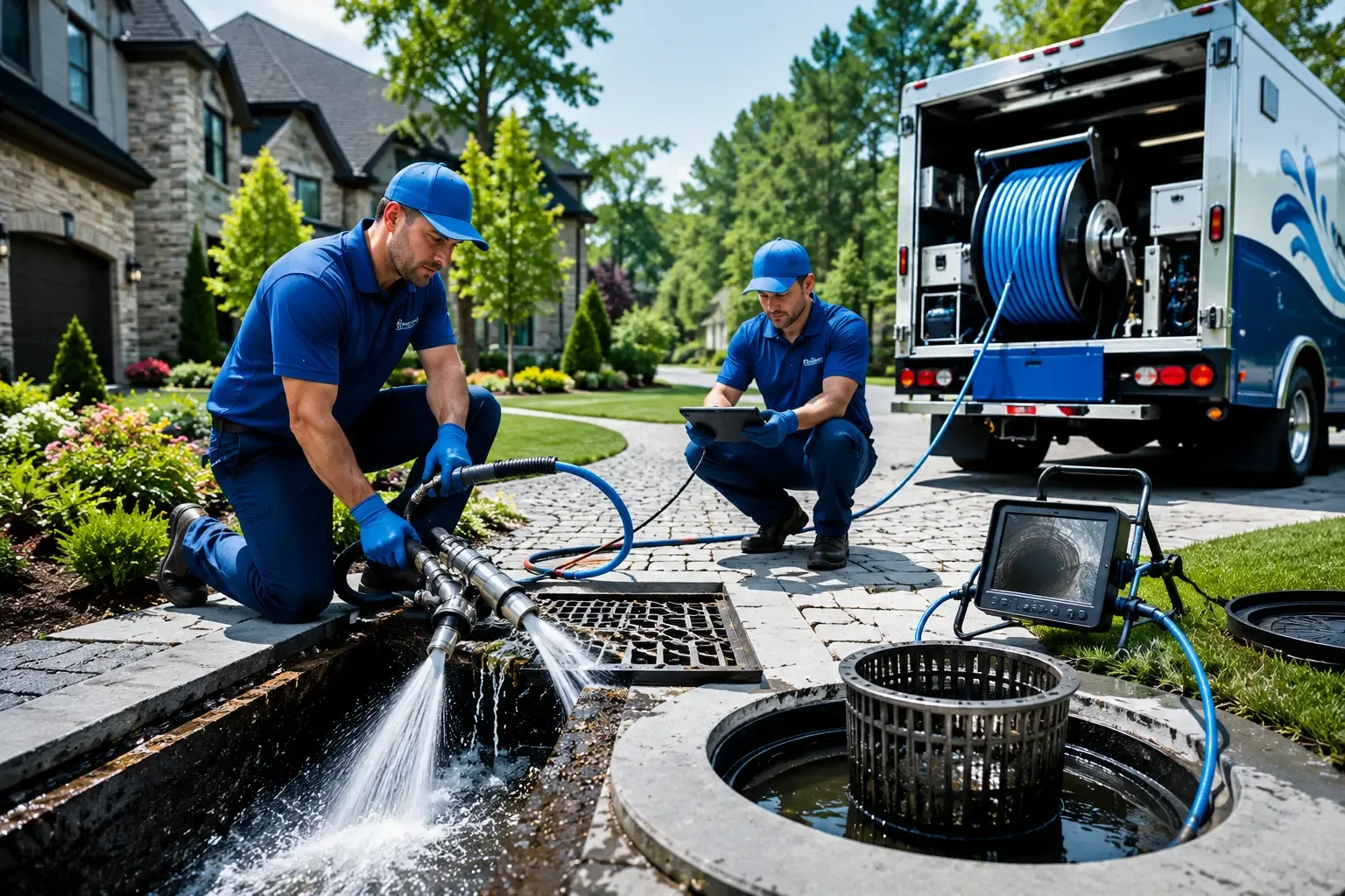 Local outdoor drain cleaning professionals in Woodsfield, OH