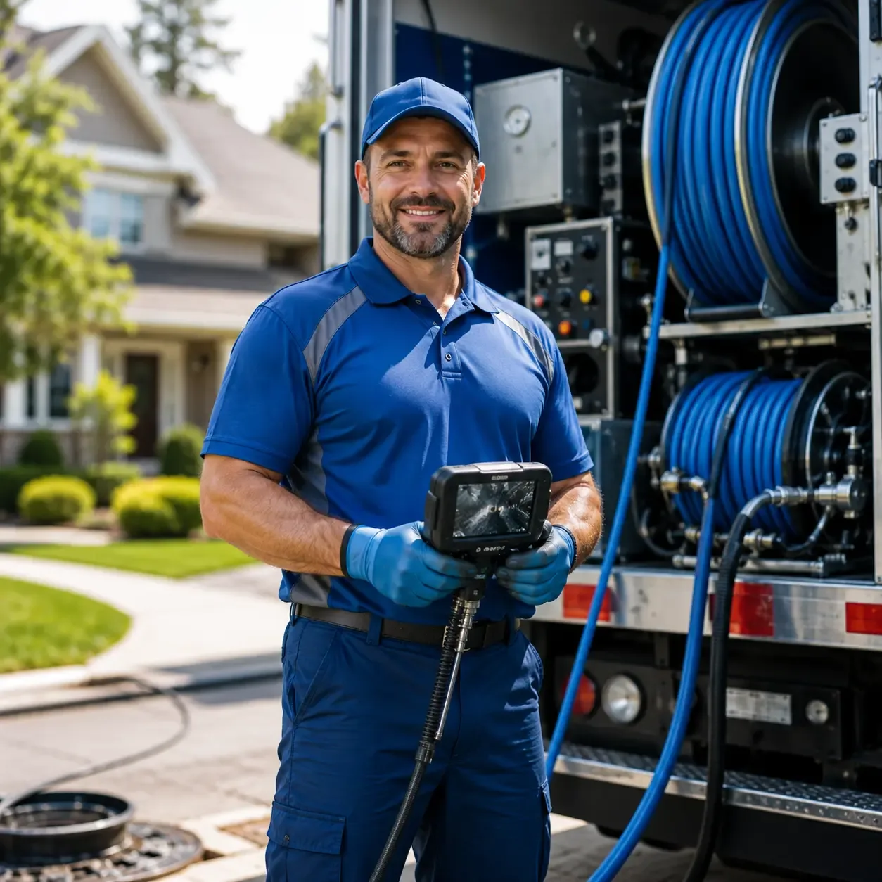 Local outdoor drain cleaning specialists in Woodsfield, OH